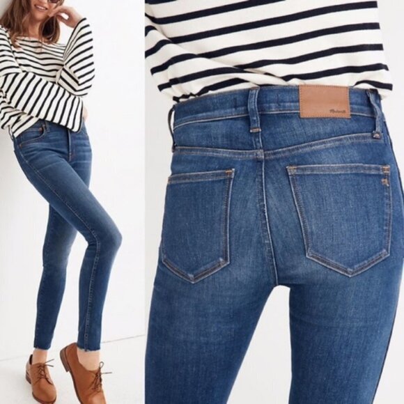 MADEWELL BNWT 9" Mid-Rise Skinny Jeans Button Fly - Picture 9 of 9